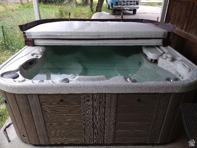157 W 500 S, Logan, UT 84321 - details featuring a hot tub
