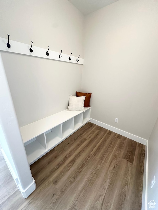 634 E Otto Ln, Grantsville, UT 84029 - mudroom with baseboards and wood finished floors