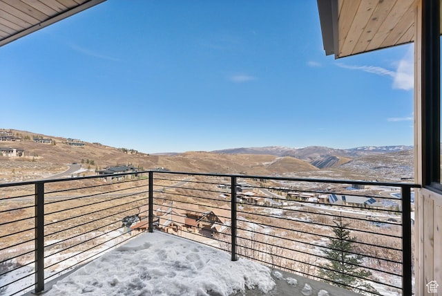 7702 N Fire Ring Glade, Park City, UT 84098 - balcony featuring a mountain view
