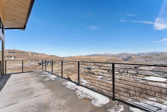 7702 N Fire Ring Glade, Park City, UT 84098 - snow covered back of property with a mountain view