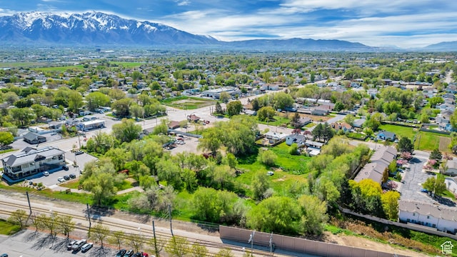 1790 W Sugar Factory Rd, West Jordan, UT 84088 - drone / aerial view with a mountain view