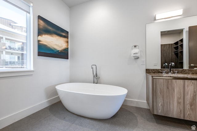 2752 W High Rd Unit 1501, Park City, UT 84098 - bathroom featuring tile floors and vanity