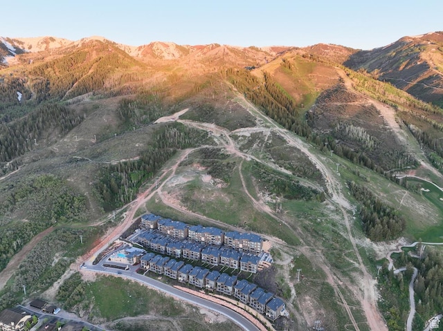 2752 W High Rd Unit 1501, Park City, UT 84098 - aerial view with a mountain view