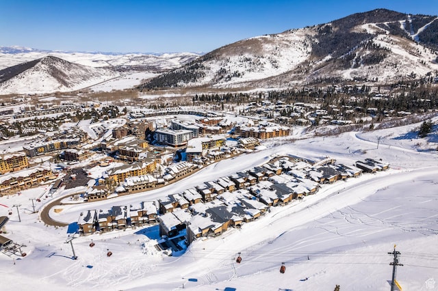 2752 W High Rd Unit 1501, Park City, UT 84098 - exterior space with a mountain view