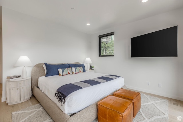 1063 Lowell Ave Unit 1, Park City, UT 84060 - bedroom with recessed lighting and wood finished floors
