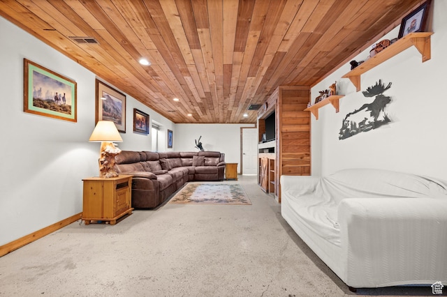 1635 W 200 S, Kamas, UT 84036 - living room featuring wood ceiling