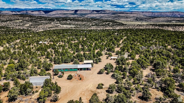 33432 W 8000 S, Duchesne, UT 84021 - drone / aerial view of a mountainous background