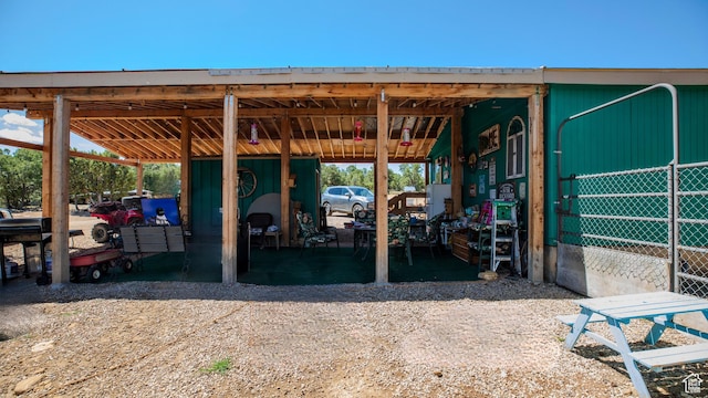 33432 W 8000 S, Duchesne, UT 84021 - view of parking / parking lot featuring a carport and an exterior structure
