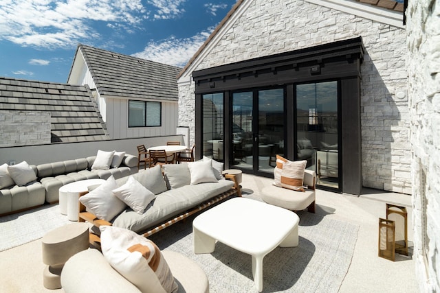 5366 S Cyan Ln, St George, UT 84790 - view of patio featuring outdoor lounge area