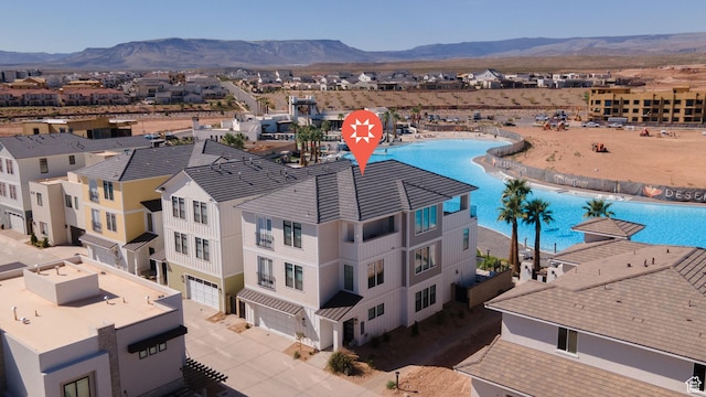 5420 S Persian Ln, St George, UT 84790 - drone / aerial view featuring a mountain view