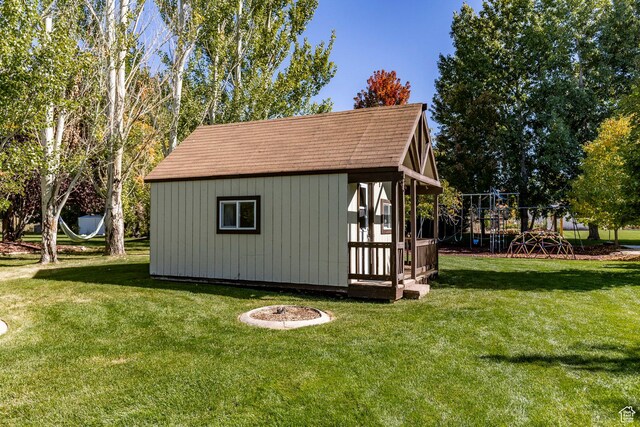 3383 Wild Mare Way, Heber City, UT 84032 - view of outbuilding