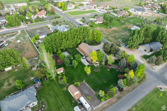 3383 Wild Mare Way, Heber City, UT 84032 - aerial view of property and surrounding area with nearby suburban area