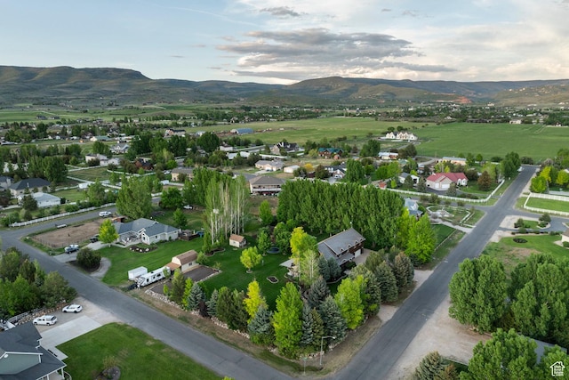 3383 Wild Mare Way, Heber City, UT 84032 - aerial overview of property's location with a mountainous background