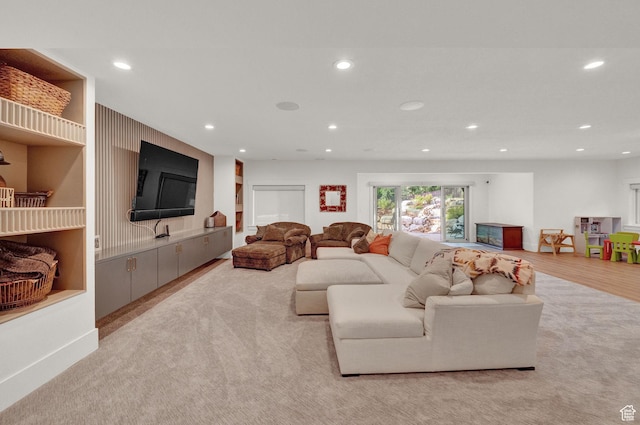 8122 S Willow Creek Cv, Cottonwood Heights, UT 84093 - view of carpeted living room