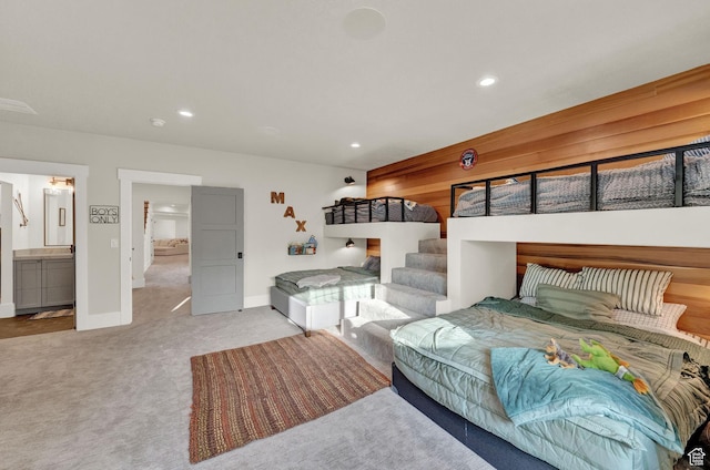 8122 S Willow Creek Cv, Cottonwood Heights, UT 84093 - view of carpeted bedroom