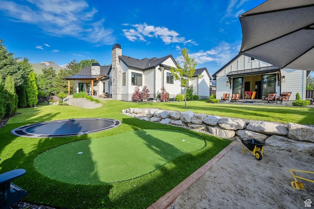8122 S Willow Creek Cv, Cottonwood Heights, UT 84093 - surrounding community featuring a patio area