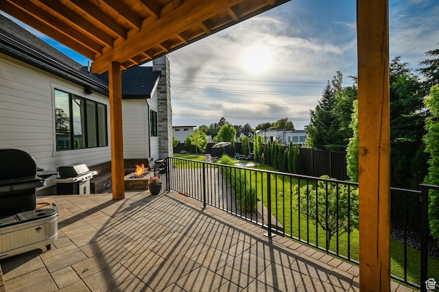 8122 S Willow Creek Cv, Cottonwood Heights, UT 84093 - view of patio