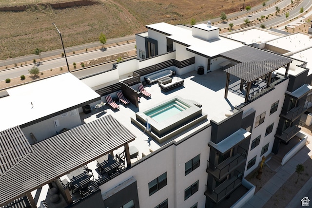 drone / aerial view