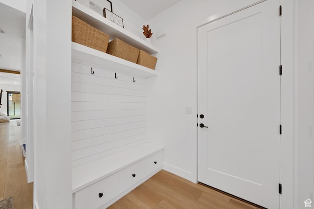 5466 S Persian Ln, St George, UT 84790 - mudroom with light wood-type flooring