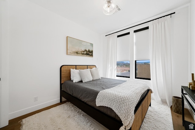 5466 S Persian Ln, St George, UT 84790 - bedroom with hardwood / wood-style floors