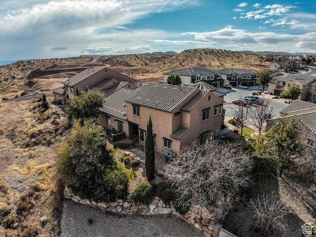 drone / aerial view
