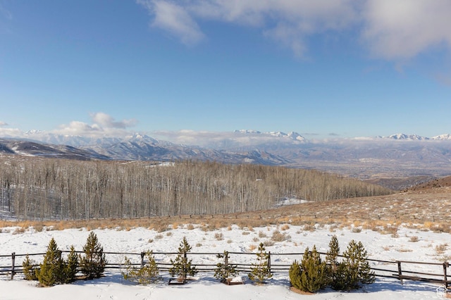 10454 E Forest Creek Rd, Kamas, UT 84036 - view of mountain feature
