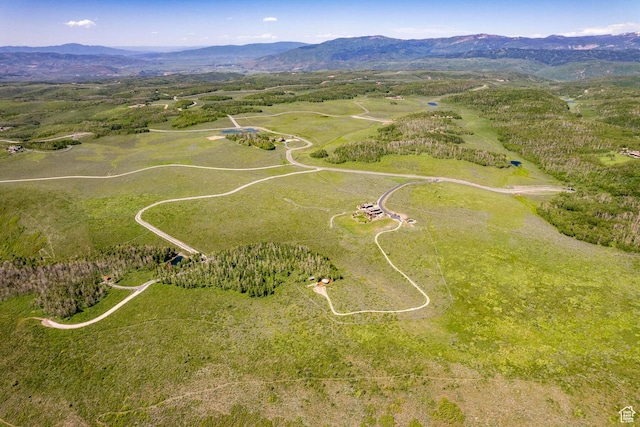 10454 E Forest Creek Rd, Kamas, UT 84036 - birds eye view of property featuring a mountain view