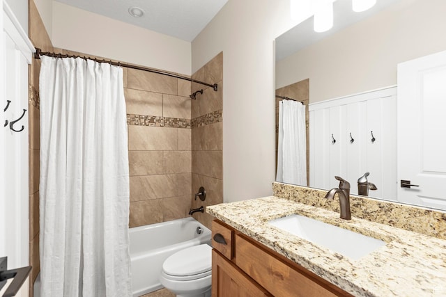 84 W 2100 N, Kamas, UT 84036 - bathroom with toilet, shower / bath combo with shower curtain, and vanity