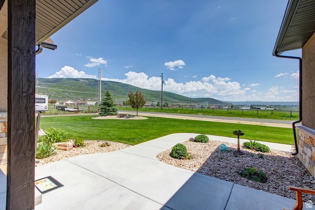 84 W 2100 N, Kamas, UT 84036 - view of patio / terrace featuring a mountain view
