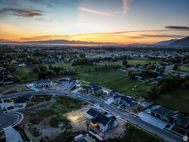 213 W 250 S Unit 15, Mapleton, UT 84664 - aerial view at dusk of a mountain view