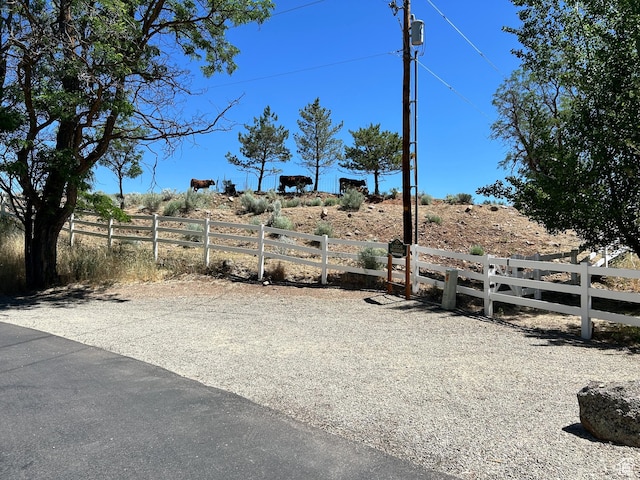 303 Rachel Ln S, New Harmony, UT 84757 - view of yard with a rural view