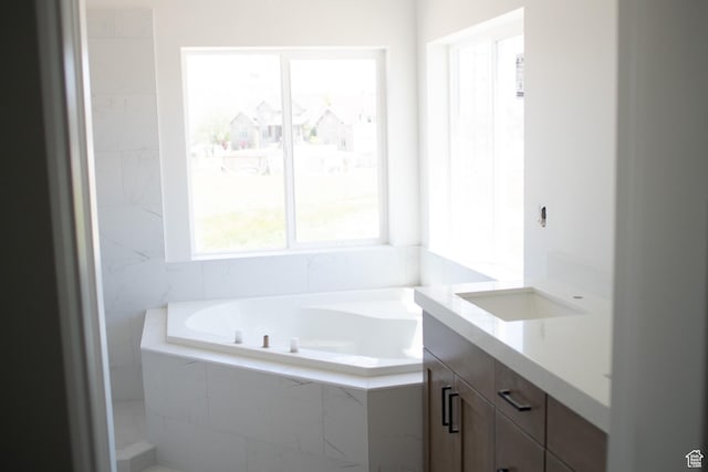 3634 S Macy Ln, West Haven, UT 84401 - full bathroom featuring vanity and a bath
