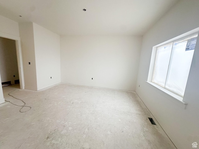 view of unfurnished room