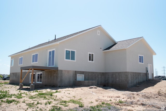 3634 S Macy Ln, West Haven, UT 84401 - rear view of house featuring a shingled roof