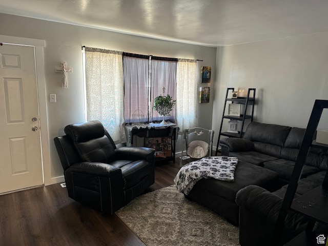 339 Berkley Ave, East Carbon, UT 84520 - living area featuring wood finished floors