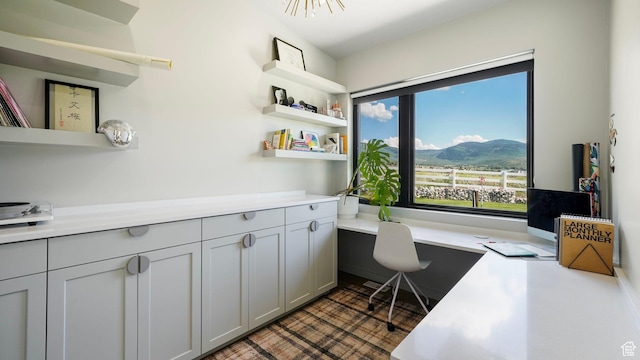 1245 E Draper Ln, Wallsburg, UT 84082 - home office with built in desk