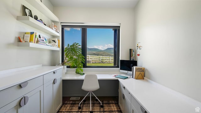 1245 E Draper Ln, Wallsburg, UT 84082 - home office featuring built in desk