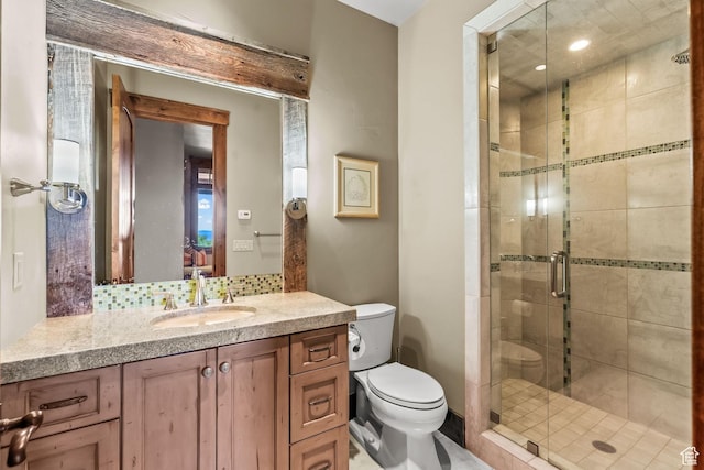 1355 W Red Hawk Trl Unit 35, Park City, UT 84098 - bathroom with toilet, a shower stall, and vanity