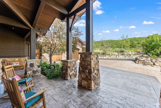 1355 W Red Hawk Trl Unit 35, Park City, UT 84098 - view of patio / terrace