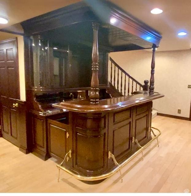1387 E 260 N, Logan, UT 84321 - bar featuring light wood-type flooring
