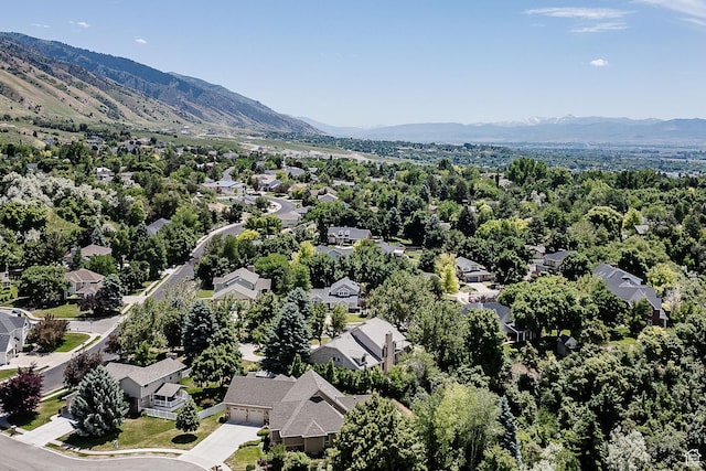 1387 E 260 N, Logan, UT 84321 - birds eye view of property featuring a mountain view