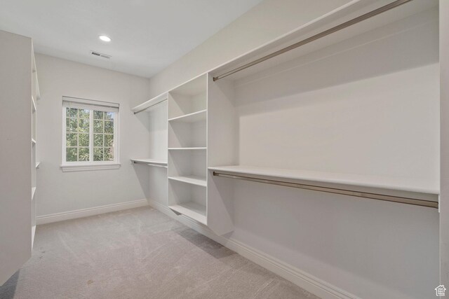 3128 E Hunters Ridge Way, Heber City, UT 84032 - walk in closet featuring light colored carpet