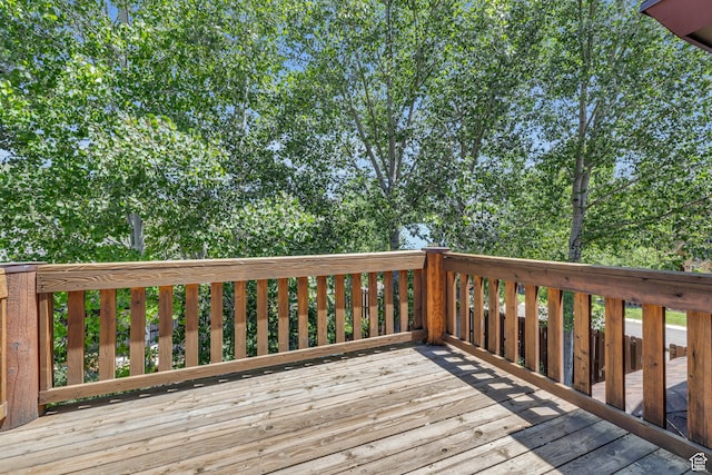 1126 Station Loop Rd, Park City, UT 84098 - view of wooden terrace