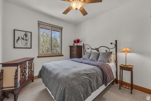 1126 Station Loop Rd, Park City, UT 84098 - bedroom featuring carpet and ceiling fan