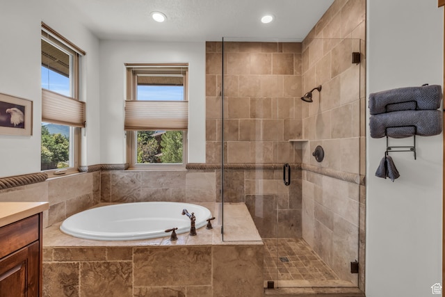 1126 Station Loop Rd, Park City, UT 84098 - bathroom featuring vanity and plus walk in shower