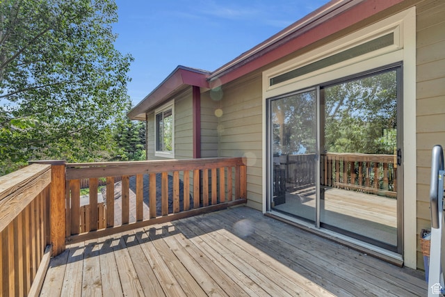 1126 Station Loop Rd, Park City, UT 84098 - view of wooden deck