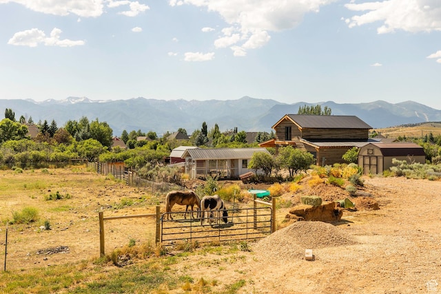 1380 S Mills Ln, Heber City, UT 84032 - view of mountain background with rural landscape