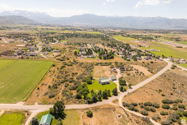 1380 S Mills Ln, Heber City, UT 84032 - aerial view of sparsely populated area with mountains