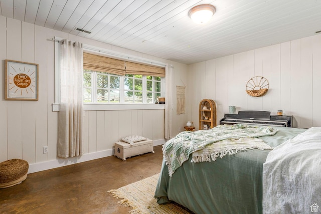1380 S Mills Ln, Heber City, UT 84032 - bedroom featuring concrete flooring and baseboards