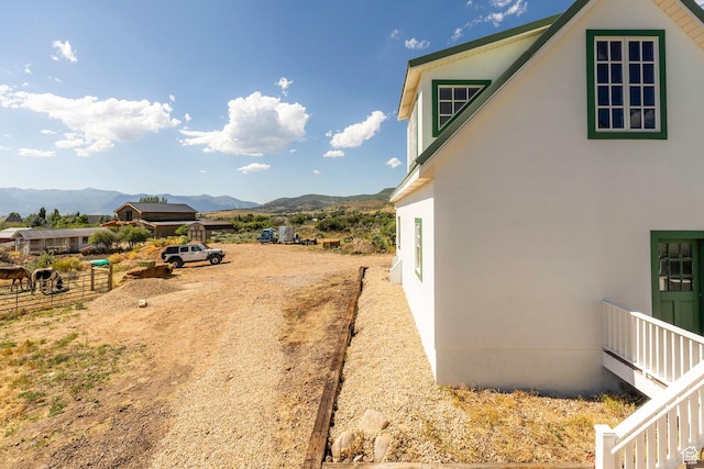 1380 S Mills Ln, Heber City, UT 84032 - view of yard featuring a mountain view